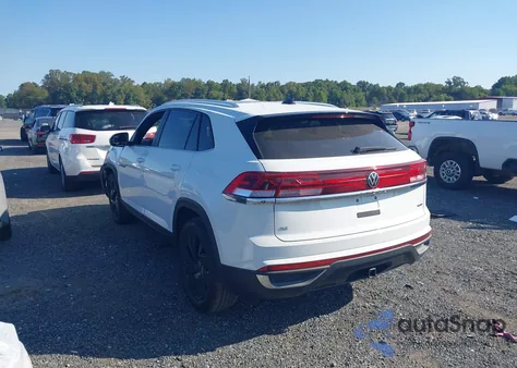 2025 Volkswagen Atlas Cross Sport 2.0T Se W/Technology from USA, damaged, VIN 1V2KE2CA9SC226144